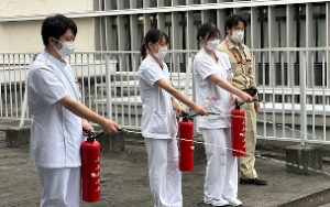7月  フィジカルアセスメント基礎編・応用編、メンタルヘルス、防火訓練
